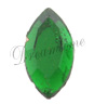 German Flatback Navettes Rhinestones 6mm x 3mm